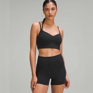 Lululemon Align Sweetheart Bra *Light Support, A/B Cup in Black, Sz 4